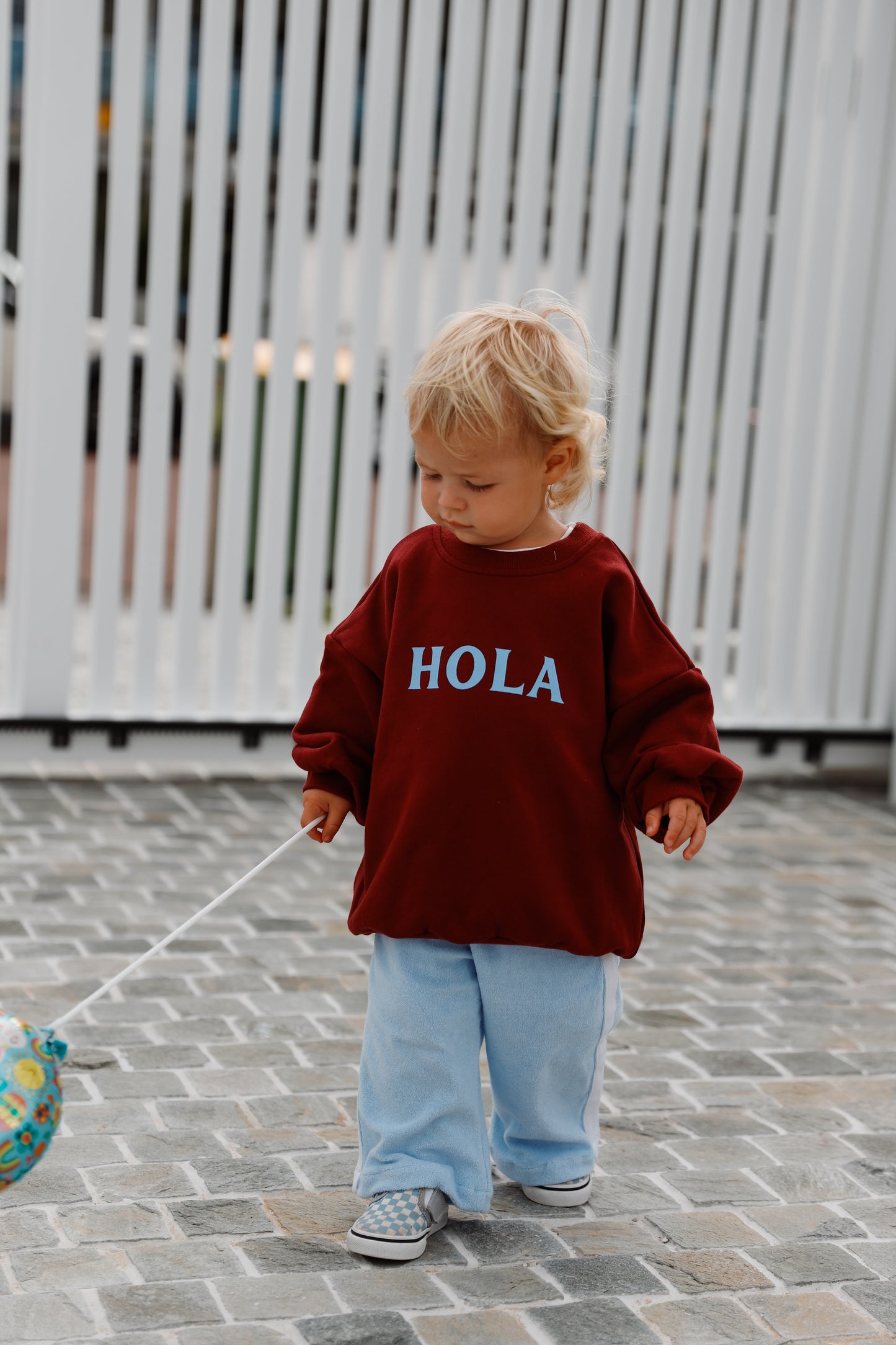 HOLA pullover forrest berry