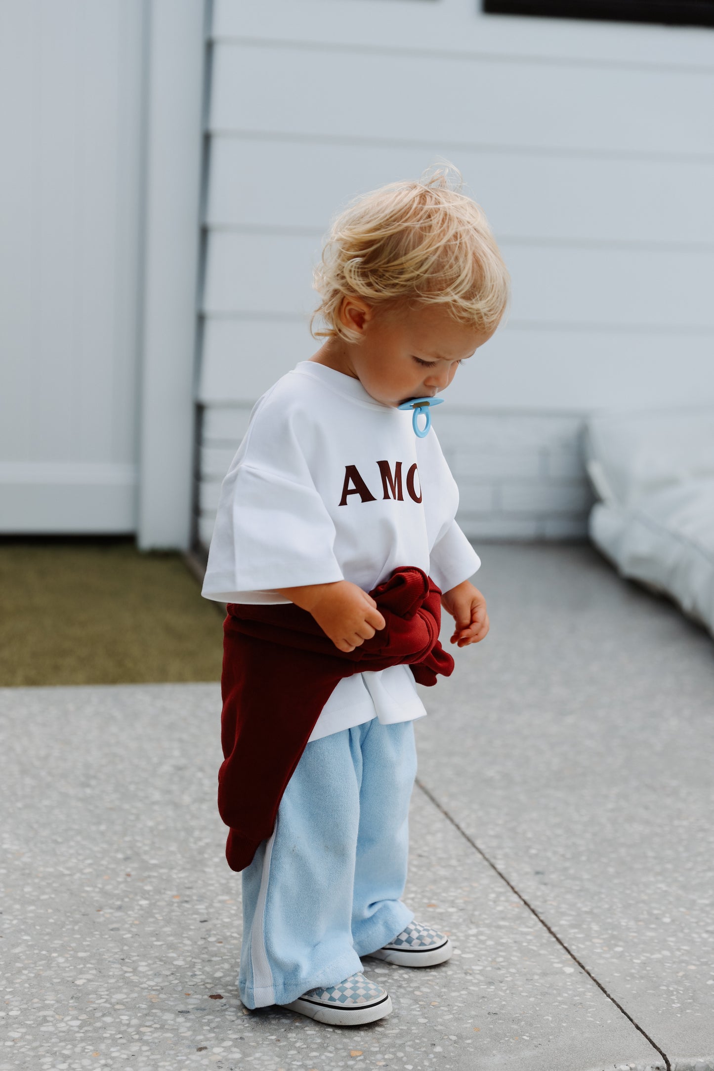 HOLA pullover forrest berry